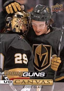 #C231 Cody Glass - Vegas Golden Knights - 2019-20 Upper Deck - UD Canvas Hockey