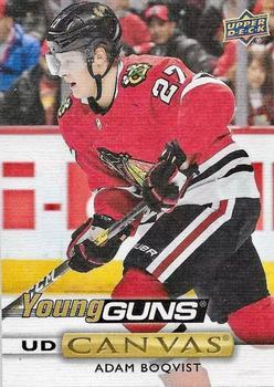 #C232 Adam Boqvist - Chicago Blackhawks - 2019-20 Upper Deck - UD Canvas Hockey