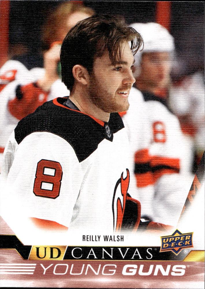 #C233 Reilly Walsh - New Jersey Devils - 2022-23 Upper Deck - UD Canvas Hockey