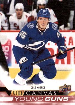 #C234 Cole Koepke - Tampa Bay Lightning - 2022-23 Upper Deck - UD Canvas Hockey