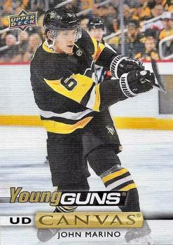 #C234 John Marino - Pittsburgh Penguins - 2019-20 Upper Deck - UD Canvas Hockey
