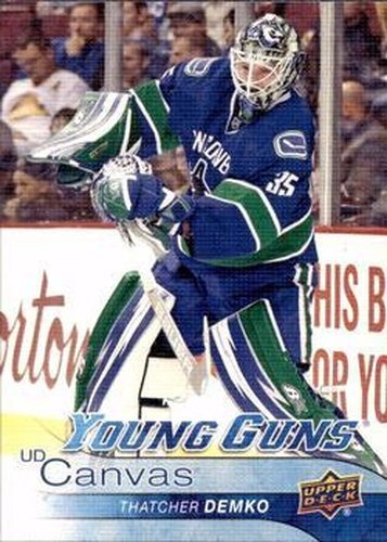 #C236 Thatcher Demko - Vancouver Canucks - 2016-17 Upper Deck - UD Canvas Hockey