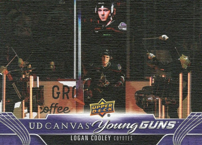 #C237 Logan Cooley - Arizona Coyotes - 2023-24 Upper Deck - UD Canvas Hockey