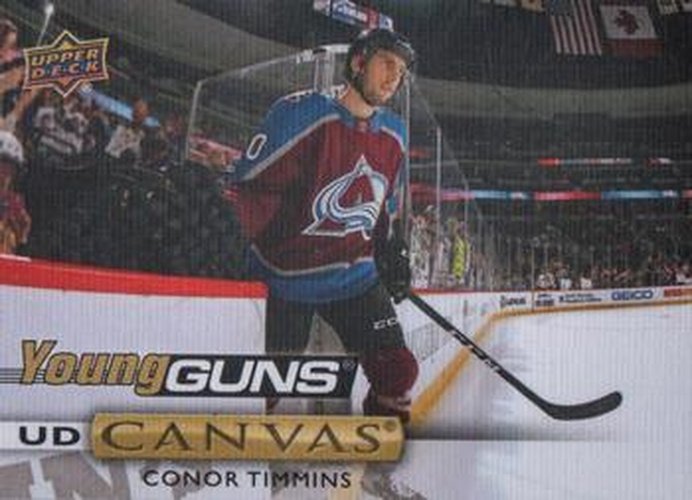 #C237 Conor Timmins - Colorado Avalanche - 2019-20 Upper Deck - UD Canvas Hockey