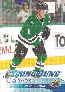 #C238 Julius Honka - Dallas Stars - 2016-17 Upper Deck - UD Canvas Hockey