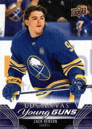 #C239 Zach Benson - Buffalo Sabres - 2023-24 Upper Deck - UD Canvas Hockey