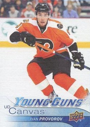 #C239 Ivan Provorov - Philadelphia Flyers - 2016-17 Upper Deck - UD Canvas Hockey
