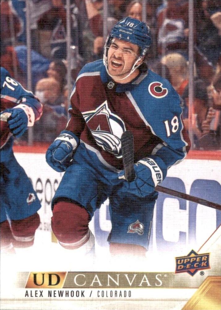 #C23 Alex Newhook - Colorado Avalanche - 2022-23 Upper Deck - UD Canvas Hockey