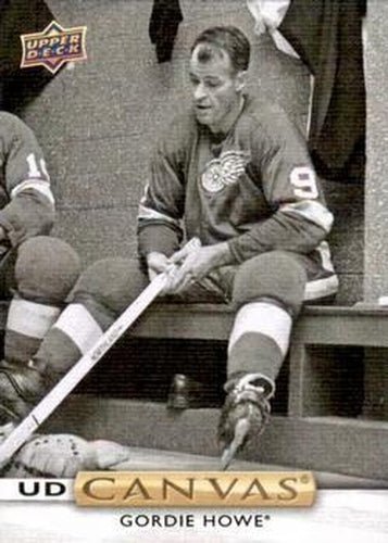 #C241 Gordie Howe - Detroit Red Wings - 2019-20 Upper Deck - UD Canvas Hockey