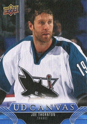 #C243 Joe Thornton - San Jose Sharks - 2023-24 Upper Deck - UD Canvas Hockey
