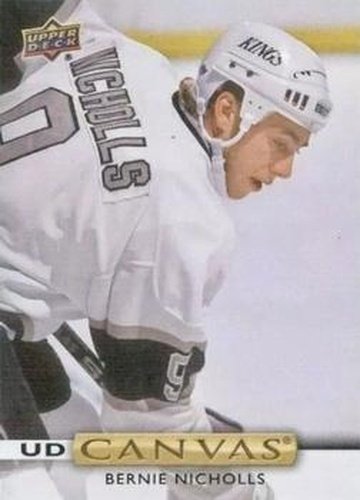 #C243 Bernie Nicholls - Los Angeles Kings - 2019-20 Upper Deck - UD Canvas Hockey