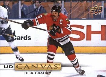 #C244 Dirk Graham - Chicago Blackhawks - 2019-20 Upper Deck - UD Canvas Hockey