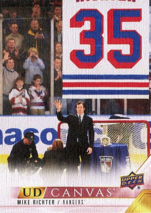 #C244 Mike Richter - New York Rangers - 2022-23 Upper Deck - UD Canvas Hockey