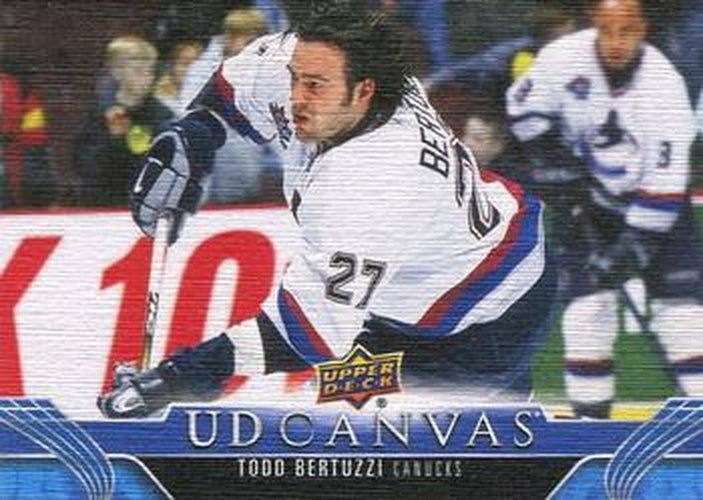 #C245 Todd Bertuzzi - Vancouver Canucks - 2023-24 Upper Deck - UD Canvas Hockey