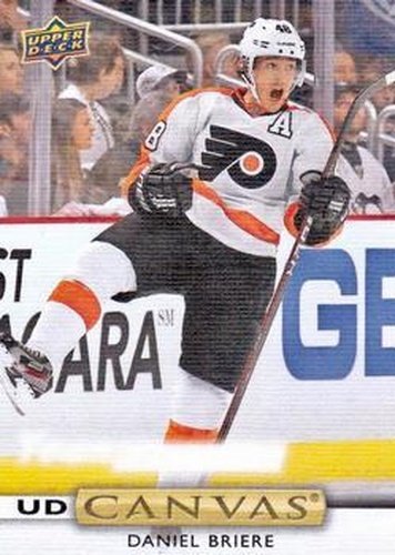 #C248 Daniel Briere - Philadelphia Flyers - 2019-20 Upper Deck - UD Canvas Hockey
