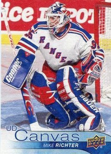 #C248 Mike Richter - New York Rangers - 2016-17 Upper Deck - UD Canvas Hockey
