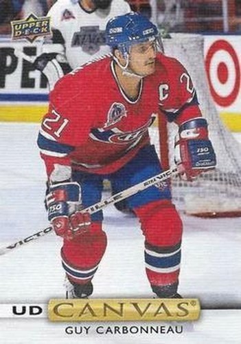 #C249 Guy Carbonneau - Montreal Canadiens - 2019-20 Upper Deck - UD Canvas Hockey