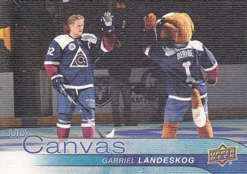#C24 Gabriel Landeskog - Colorado Avalanche - 2016-17 Upper Deck - UD Canvas Hockey