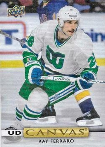#C250 Ray Ferraro - Hartford Whalers - 2019-20 Upper Deck - UD Canvas Hockey