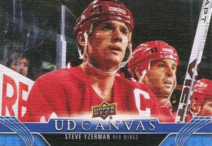#C255 Steve Yzerman - Detroit Red Wings - 2023-24 Upper Deck - UD Canvas Hockey