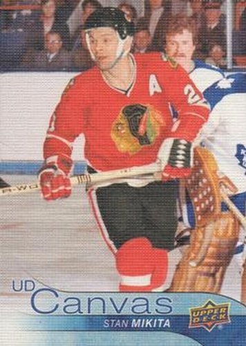 #C255 Stan Mikita - Chicago Blackhawks - 2016-17 Upper Deck - UD Canvas Hockey