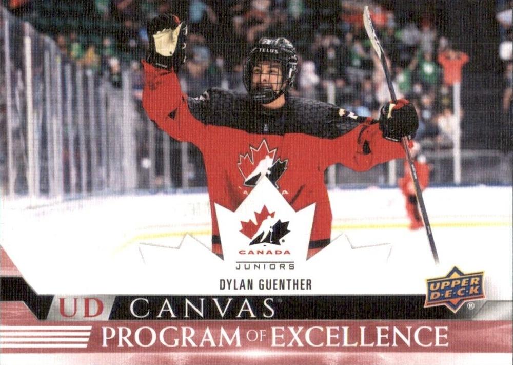 #C256 Dylan Guenther - Canada - 2022-23 Upper Deck - UD Canvas Hockey