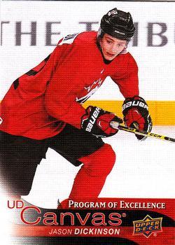 #C256 Jason Dickinson - Canada - 2016-17 Upper Deck - UD Canvas Hockey