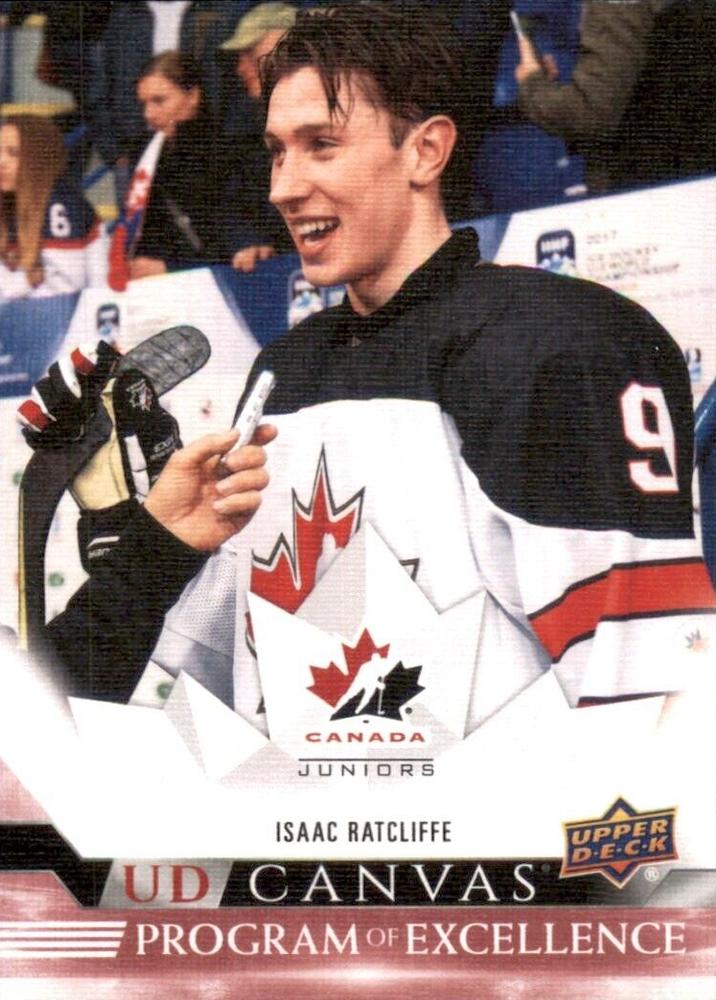#C258 Isaac Ratcliffe - Canada - 2022-23 Upper Deck - UD Canvas Hockey
