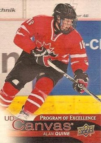 #C259 Alan Quine - Canada - 2016-17 Upper Deck - UD Canvas Hockey