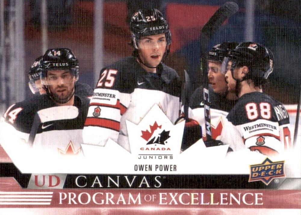 #C262 Owen Power - Canada - 2022-23 Upper Deck - UD Canvas Hockey