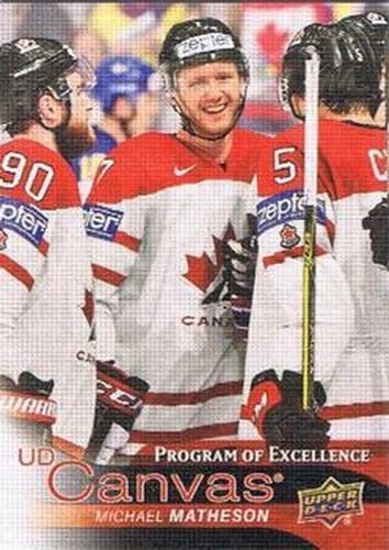 #C262 Michael Matheson - Canada - 2016-17 Upper Deck - UD Canvas Hockey