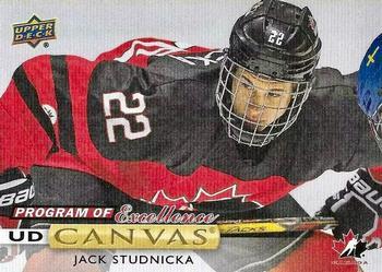 #C264 Jack Studnicka - Canada - 2019-20 Upper Deck - UD Canvas Hockey