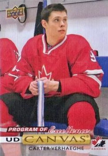#C265 Carter Verhaeghe - Canada - 2019-20 Upper Deck - UD Canvas Hockey