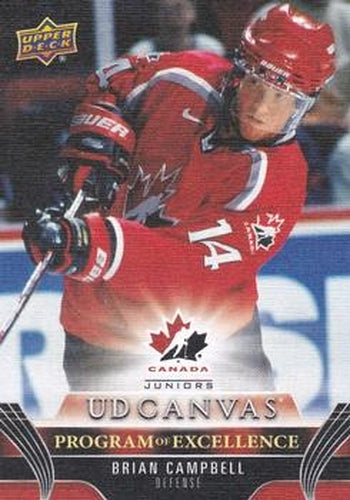 #C266 Brian Campbell - Canada - 2023-24 Upper Deck - UD Canvas Hockey