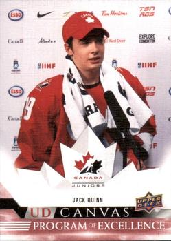 #C266 Jack Quinn - Canada - 2022-23 Upper Deck - UD Canvas Hockey