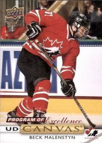 #C266 Beck Malenstyn - Canada - 2019-20 Upper Deck - UD Canvas Hockey