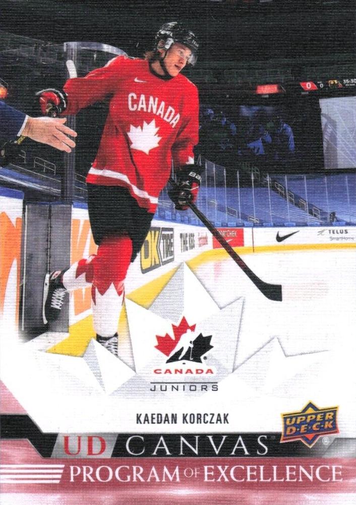 #C267 Kaedan Korczak - Canada - 2022-23 Upper Deck - UD Canvas Hockey