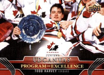#C268 Todd Harvey - Canada - 2023-24 Upper Deck - UD Canvas Hockey