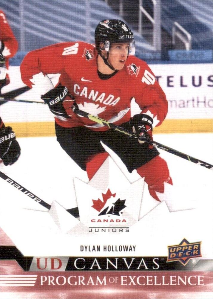 #C268 Dylan Holloway - Canada - 2022-23 Upper Deck - UD Canvas Hockey