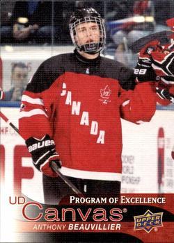 #C269 Anthony Beauvillier - Canada - 2016-17 Upper Deck - UD Canvas Hockey