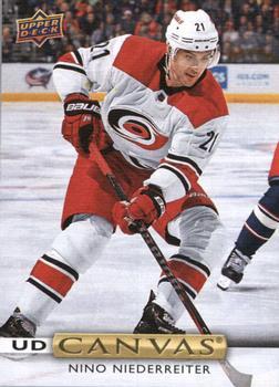 #C26 Nino Niederreiter - Carolina Hurricanes - 2019-20 Upper Deck - UD Canvas Hockey