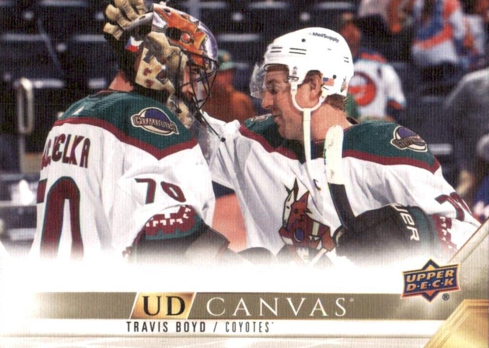 #C276 Travis Boyd - Arizona Coyotes - 2022-23 Upper Deck - UD Canvas Hockey