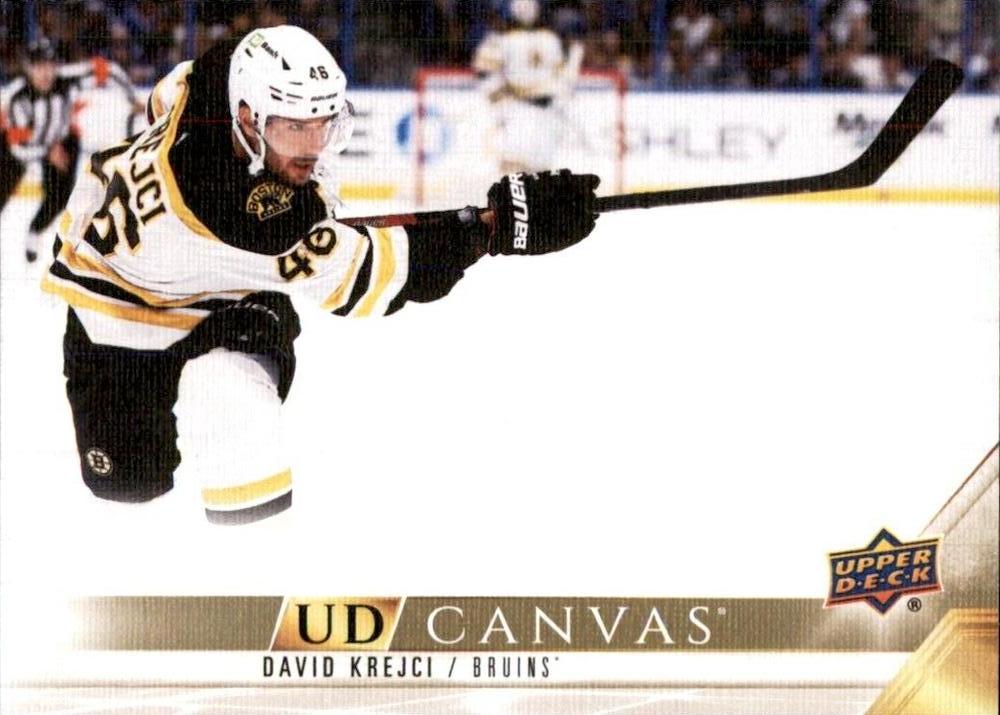 #C277 David Krejci - Boston Bruins - 2022-23 Upper Deck - UD Canvas Hockey