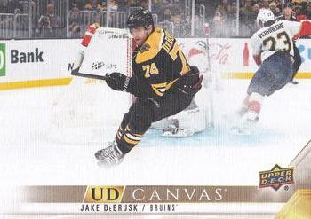 #C279 Jake DeBrusk - Boston Bruins - 2022-23 Upper Deck - UD Canvas Hockey