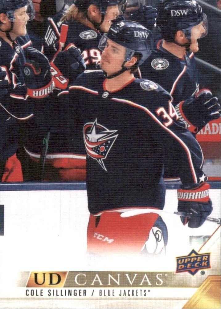#C27 Cole Sillinger - Columbus Blue Jackets - 2022-23 Upper Deck - UD Canvas Hockey
