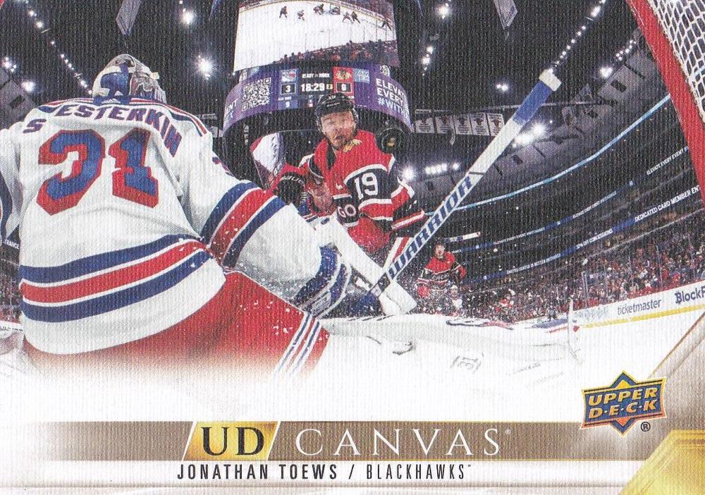 #C287 Jonathan Toews - Chicago Blackhawks - 2022-23 Upper Deck - UD Canvas Hockey