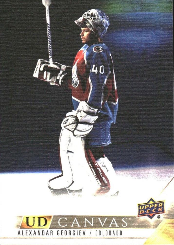 #C288 Alexandar Georgiev - Colorado Avalanche - 2022-23 Upper Deck - UD Canvas Hockey