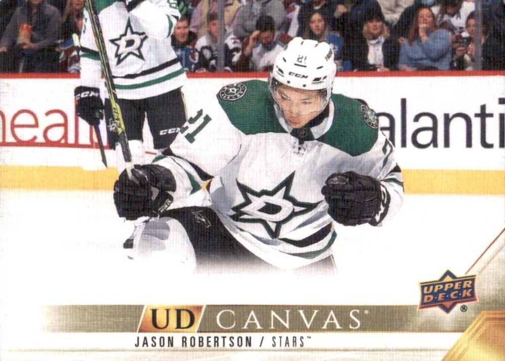 #C28 Jason Robertson - Dallas Stars - 2022-23 Upper Deck - UD Canvas Hockey