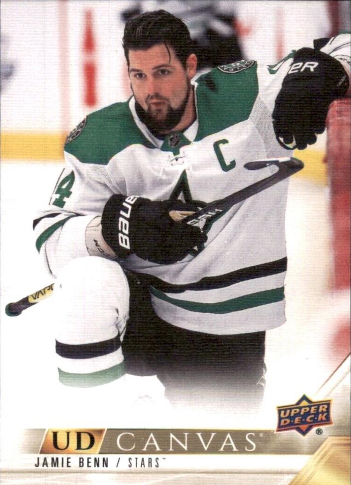 #C293 Jamie Benn - Dallas Stars - 2022-23 Upper Deck - UD Canvas Hockey