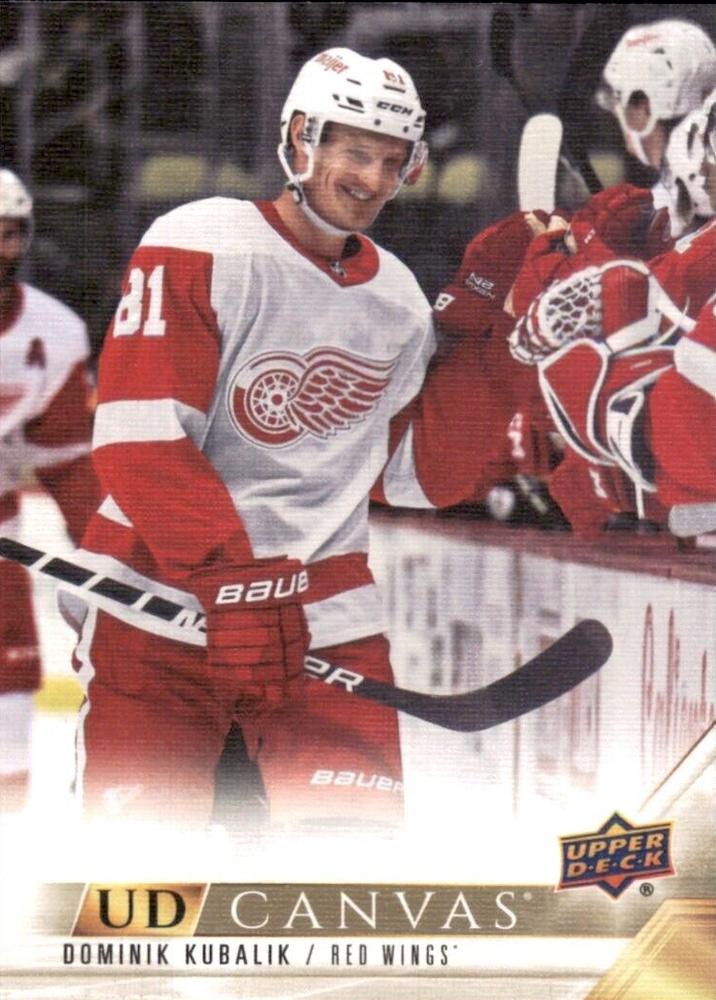 #C294 Dominik Kubalik - Detroit Red Wings - 2022-23 Upper Deck - UD Canvas Hockey